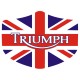 Triumph Motorcycle Decal   