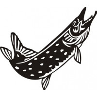 Trout Fish Boat Decal