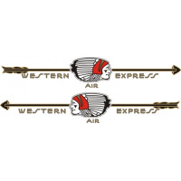 Western Air Express Aircraft Logo