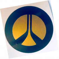 Aero Commander Aircraft Yoke Emblem Decal