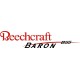 Beechcraft Baron B55 Aircraft decals 