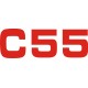 Beechcraft Baron C55 Aircraft Logo