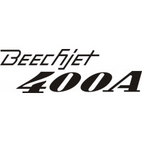 Beechcraft Beechjet 400A Aircraft Logo 