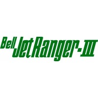  Bell Jet Ranger III Model 206B Logo Decal