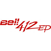 Bell 412EP Helicopter Aircraft Logo Decals