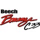 Beechcraft Bonanza C33 Aircraft Logo,Script