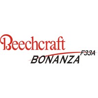 Beechcraft Bonanza F33A Aircraft Logo 