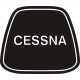 Cessna Aircraft Yoke Logo Vinyl Graphics Decal