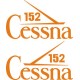 Cessna 152 Aerobat Commuter decals