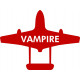 de Havilland Vampire Aircraft Logo