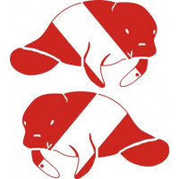 Manatee Diving Logo