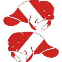 Manatee Diving Logo