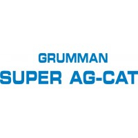  Grumman Super AG-CAT Aircraft Logo Decal