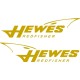 Hewes Redfisher Fins Boat Logo Decal