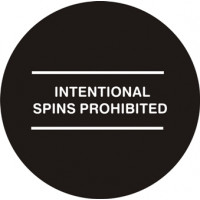 Intentional Spins Prohibited Aircraft Placard 