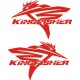 Kingfisher Boat Logo Decals