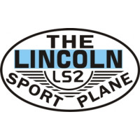 Lincoln Sport Biplane Aircraft Logo