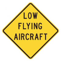 Low Flying Warning Signs 