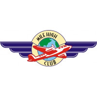 Mile High Club Aircraft Emblem Vinyl Graphics 