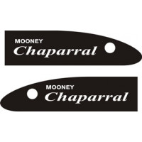 Mooney Chaparral Aircraft Placards Logo