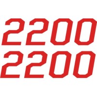 Pathfinder 2200 Boat Model Decals