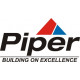 Piper Building On Excellence Aircraft Emblem, Logo