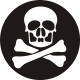 Poisonous Block Warning Placards Logo