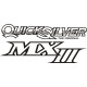 Quicksilver MX II Aircraft Logo Outlined Decals