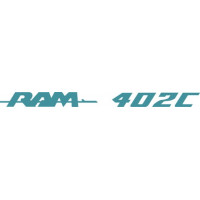 Ram 402C Aircraft Engine Aircraft Decal