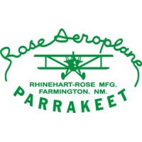 Rose Aeroplane Parrakeet Aircraft Logo