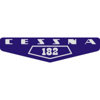 Cessna Skylane 182 Yoke Aircraft Logo Decal