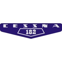 Cessna Skylane 182 Yoke Aircraft Logo Decal