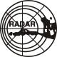 Radar Aircraft Warning Placards Logo